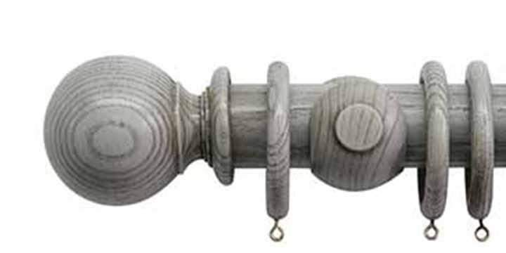 Jones Oakham 50mm Dove Curtain Pole Ball Finial - Curtain Poles Emporium