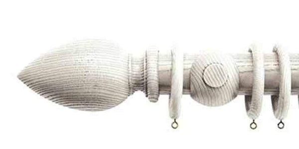 Jones Oakham 50mm Tusk Curtain Pole Cone Finial - Curtain Poles Emporium