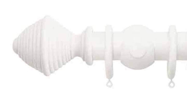 Jones Seychelles 40mm Cotton Curtain Pole Hive Finial - Curtain Poles Emporium