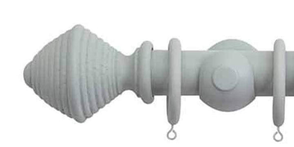 Jones Seychelles 40mm Haze Curtain Pole Hive Finial - Curtain Poles Emporium
