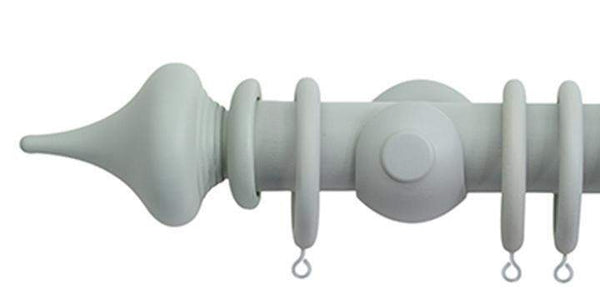 Jones Seychelles 40mm Haze Curtain Pole Minaret Finial - Curtain Poles Emporium