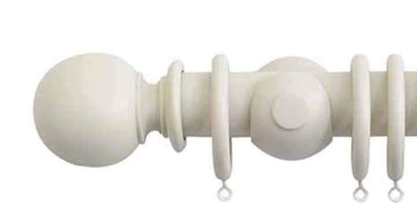 Jones Seychelles 40mm Sand Curtain Pole Ball Finial - Curtain Poles Emporium