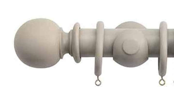 Jones Seychelles 40mm Truffle Curtain Pole Ball Finial - Curtain Poles Emporium