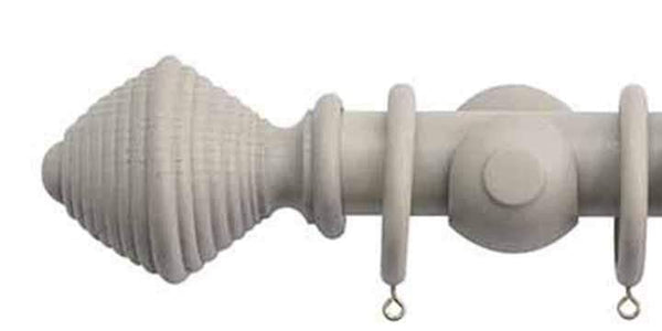 Jones Seychelles 40mm Truffle Curtain Pole Hive Finial - Curtain Poles Emporium