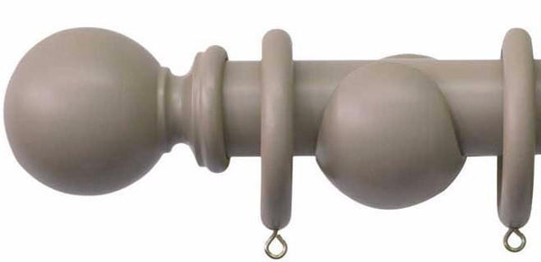 Jones Shore 35mm Mushroom Curtain Pole Ball Finial - Curtain Poles Emporium