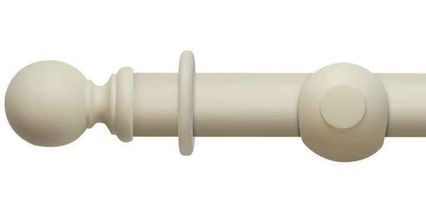 Modern Country 55mm Pearl Curtain Pole Ball Finial - Curtain Poles Emporium