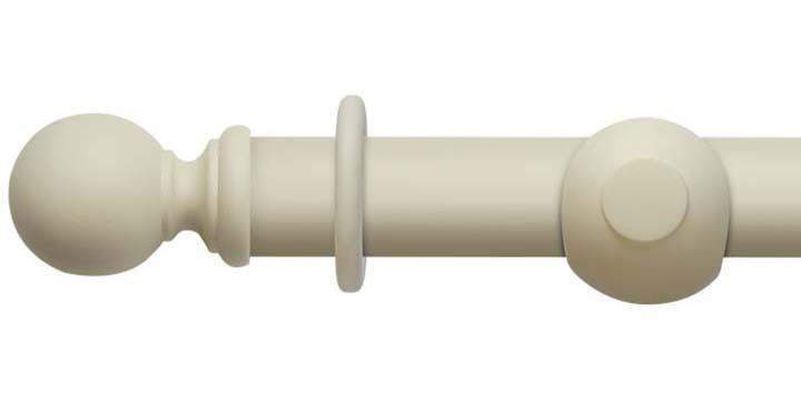 Modern Country 55mm Pearl Curtain Pole Ball Finial - Curtain Poles Emporium
