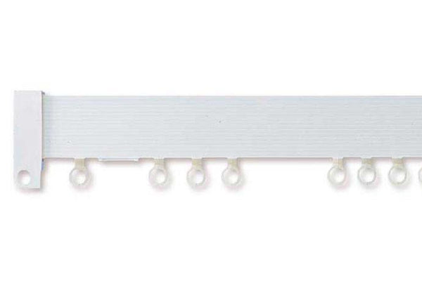 Rolls Superglide White Metal Uncorded Curtain Track - Curtain Poles Emporium