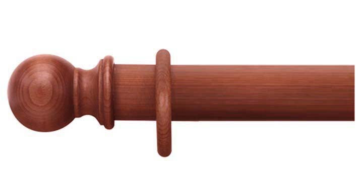Cameron Fuller 63mm Cherry Curtain Pole Ball Finial - Curtain Poles Emporium